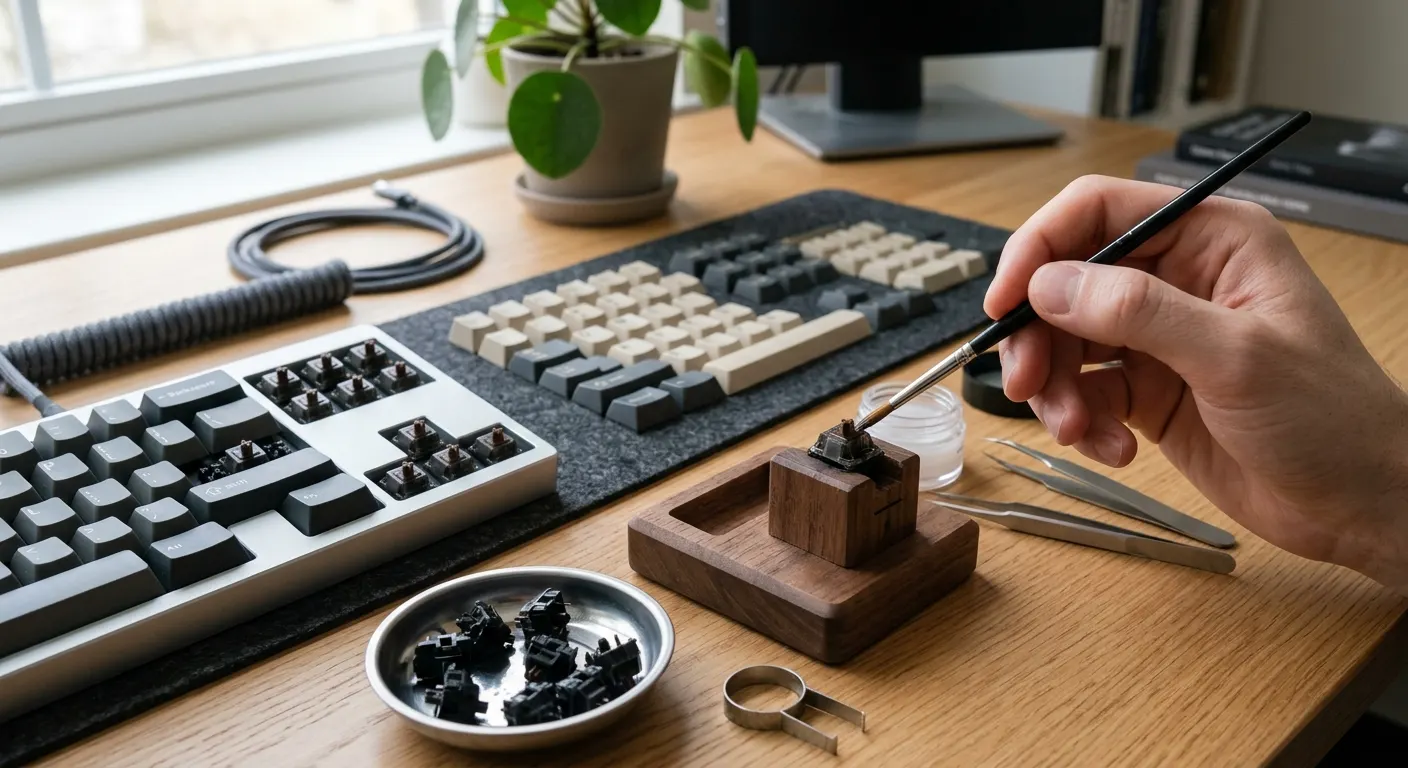 How to Lube Mechanical Keyboard Switches