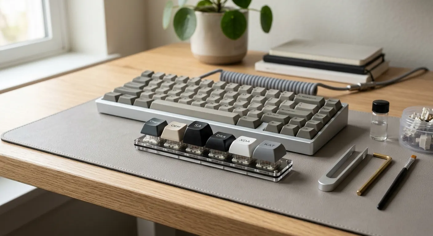 Keycap Profiles Explained: Cherry, OEM, SA, XDA, and More